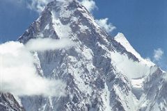 32 Gasherbrum IV From Baltoro Glacier Between Goro II and Concordia